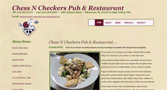 Desktop Screenshot of cheschkrs-restaurant-pub-lehighvalley.com