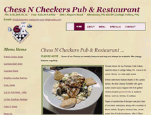 Tablet Screenshot of cheschkrs-restaurant-pub-lehighvalley.com